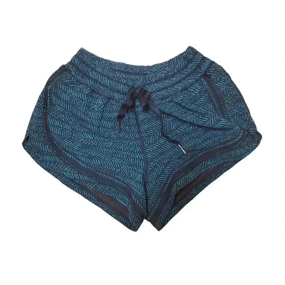 Lululemon Make A Move Short (3")Mini Trax Hunter Green Black / Black Size 4 - Picture 6 of 7